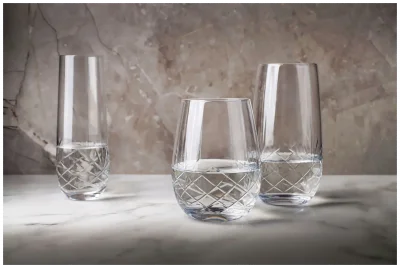 VERLO Sklenice flute tumbler CLARENE 300 ml, sada 6 ks