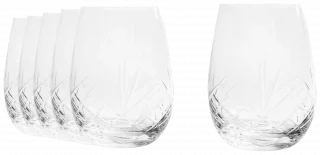 VERLO Sklenice tumbler CLARENE 450 ml, sada 6 ks