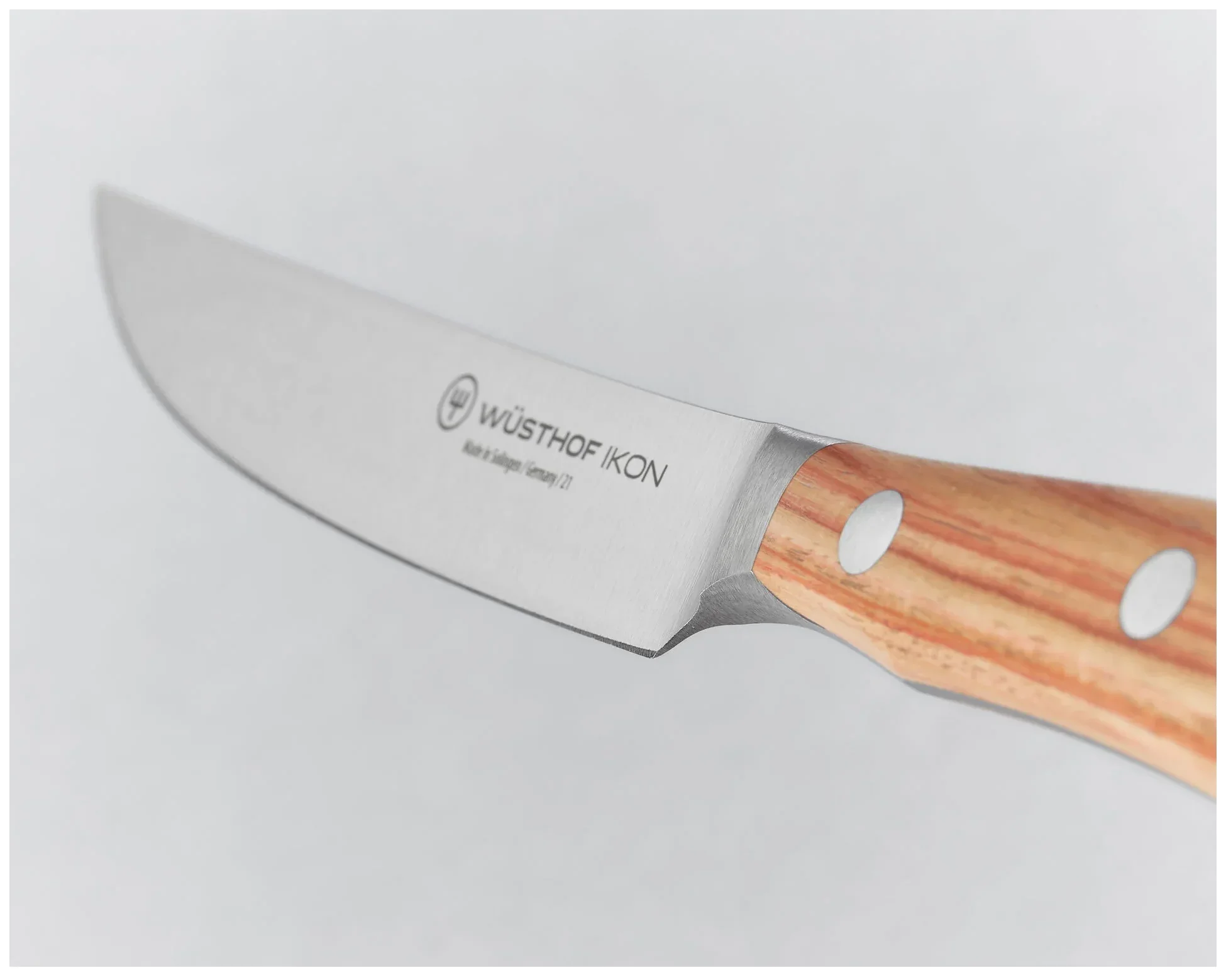 IKON Sada 6 steakových nožů 12 cm v kožené brašně / WÜSTHOF