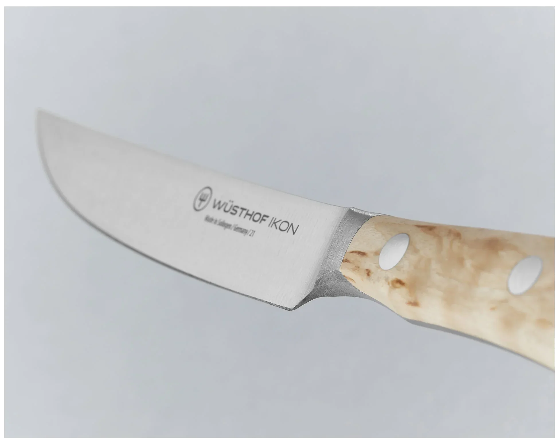 IKON Sada 6 steakových nožů 12 cm v kožené brašně / WÜSTHOF