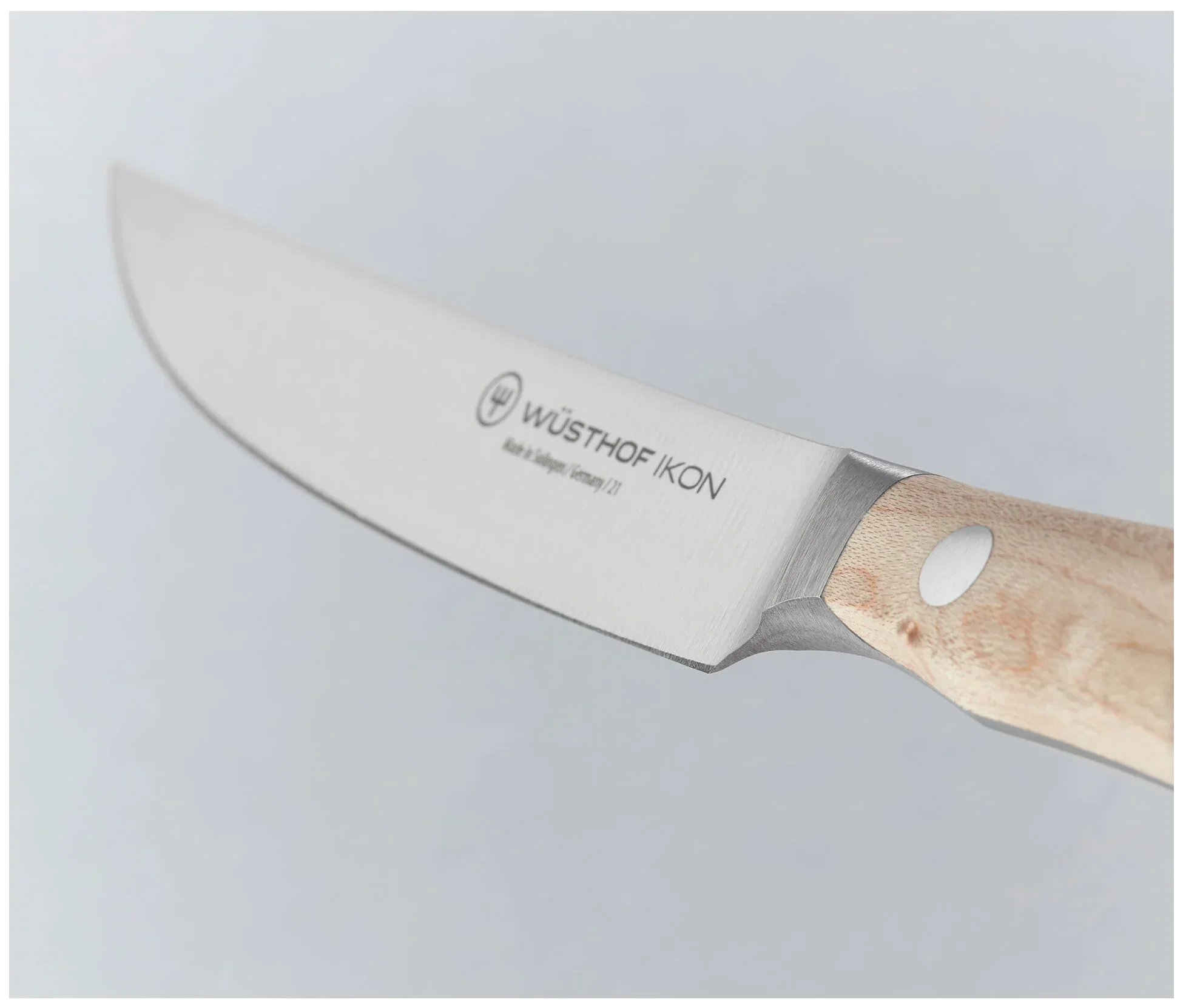 IKON Sada 6 steakových nožů 12 cm v kožené brašně / WÜSTHOF