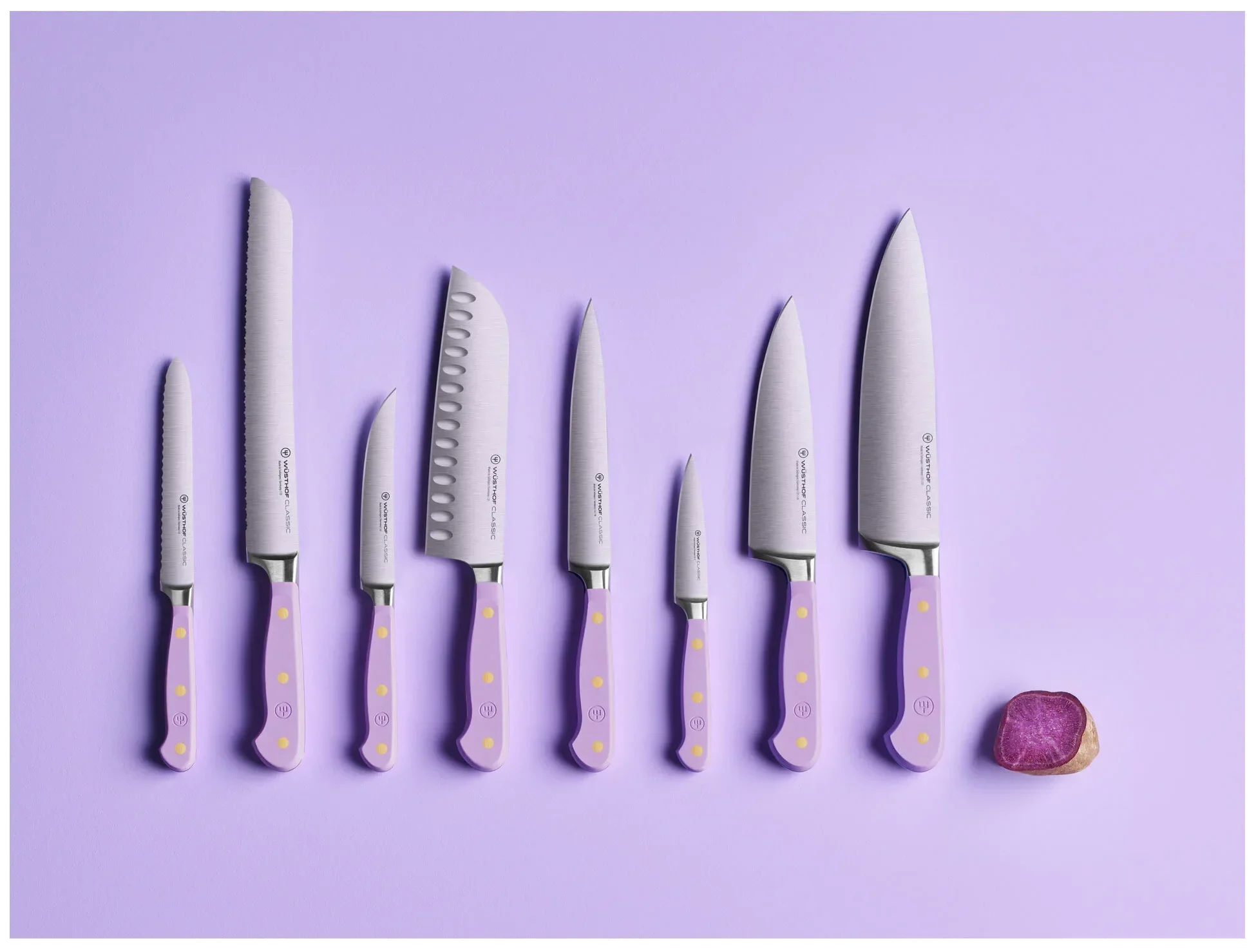 CLASSIC COLOUR Nůž na chléb 23/35,7 cm fialový / WÜSTHOF