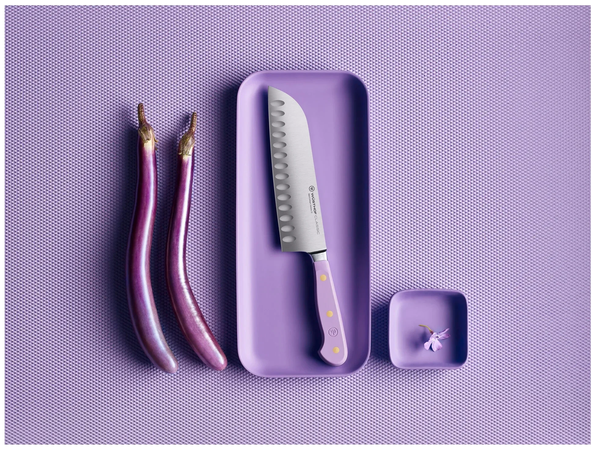 CLASSIC COLOUR Nůž Santoku 17/30,3 cm fialový / WÜSTHOF
