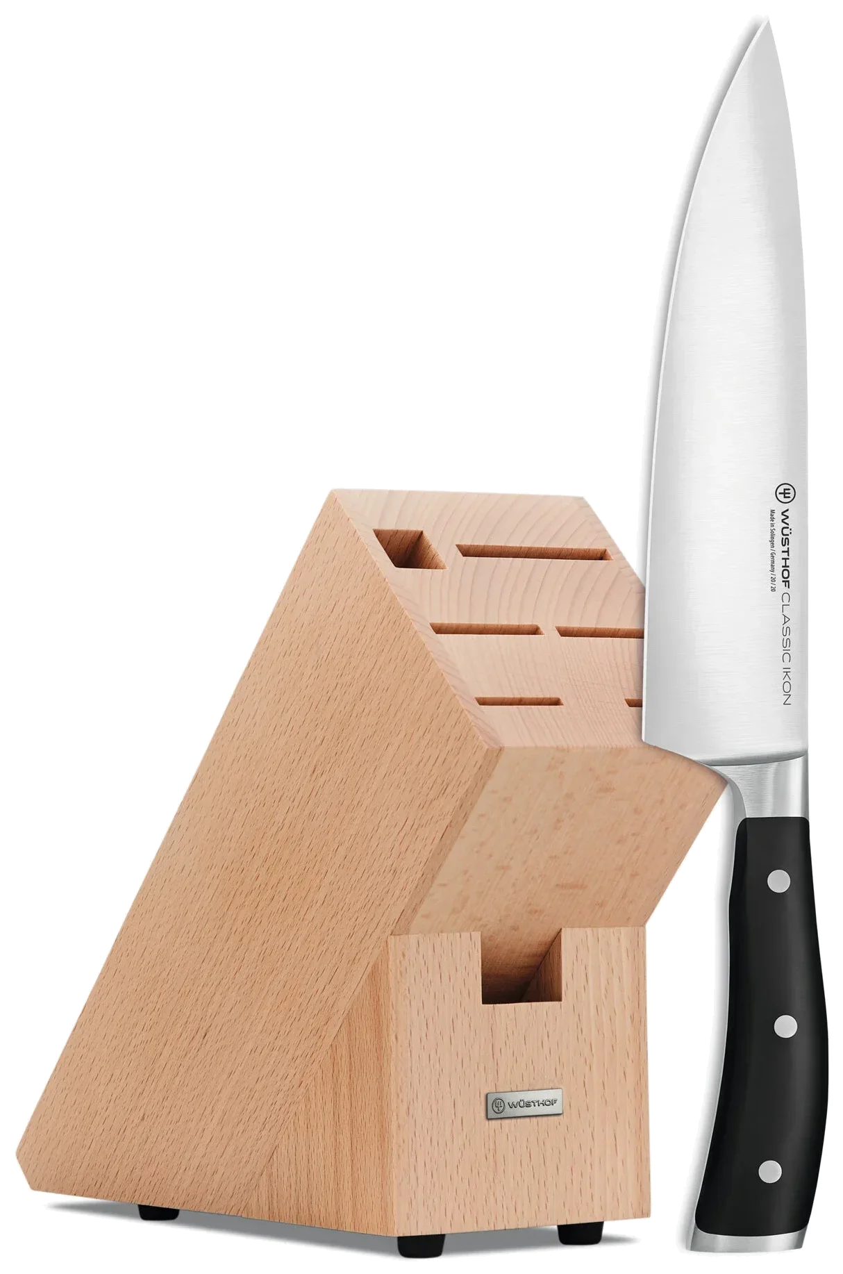 CLASSIC IKON 2 in 1 - Světlý blok + nůž 20 cm /WÜSTHOF