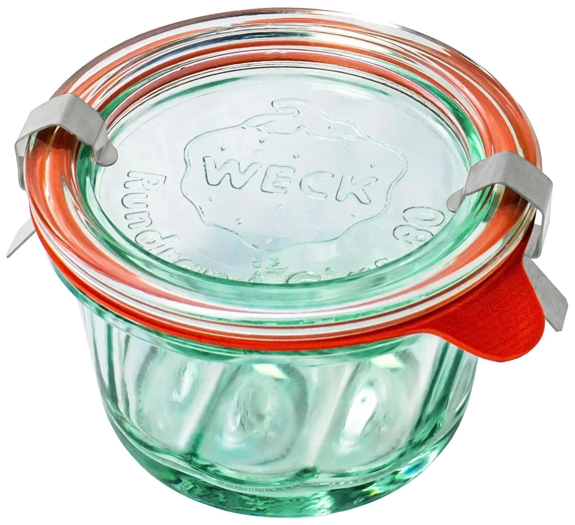 Sklenice na zavařování BAKERY s víkem, těsněním a 2 sponami 165 ml bal. 12 ks / WECK