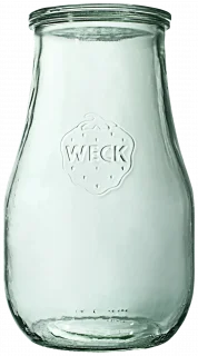 Sklenice na zavařování TULIP bez víka 2700 ml bal. 4 ks / WECK