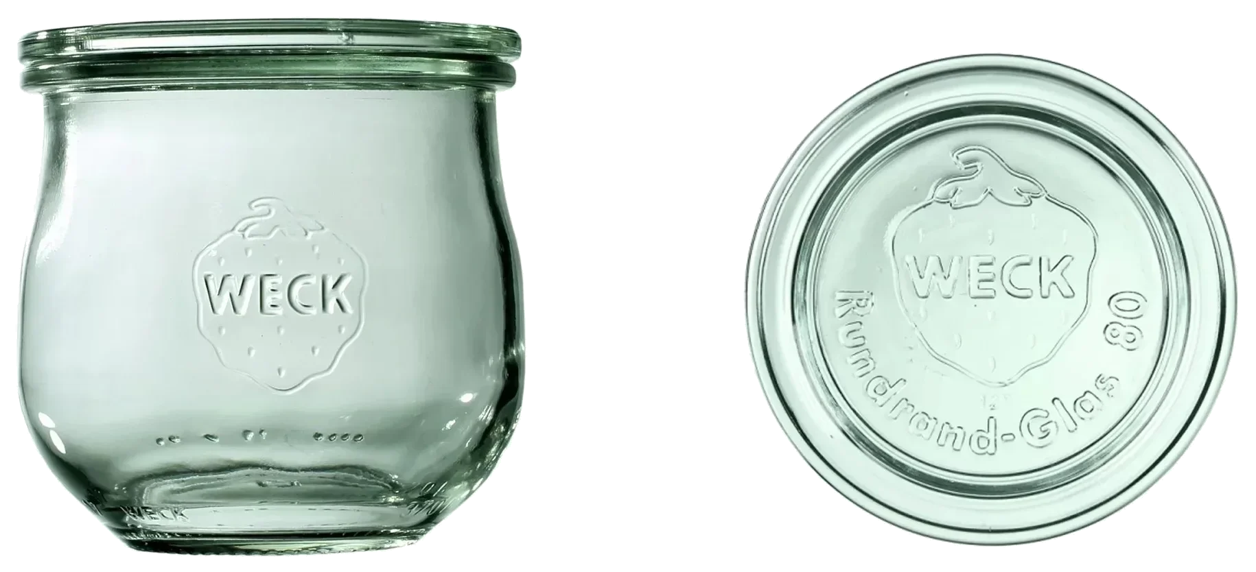 Słoik TULIP z pokrywką 370 ml op. 6 szt. / WECK