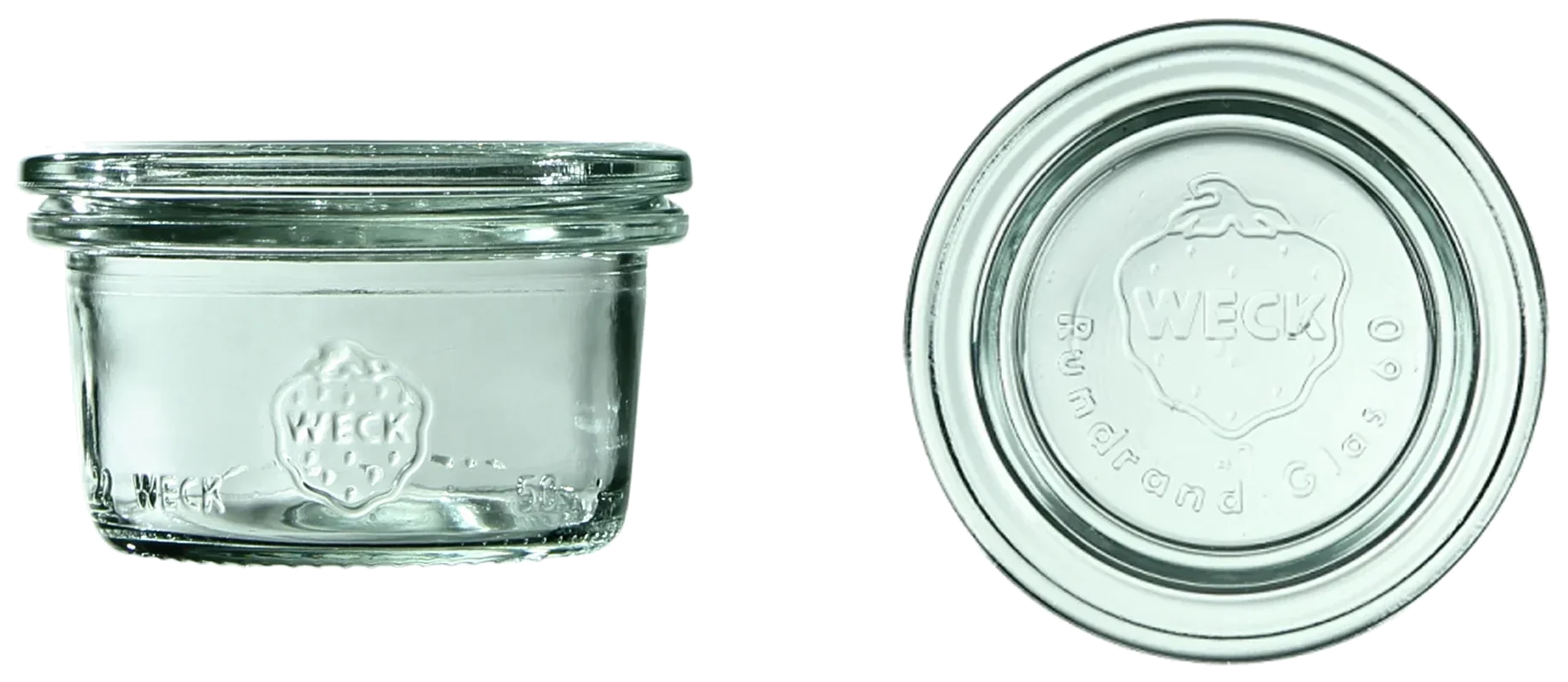 Mini słoik MINI-STURZ z pokrywką 50 ml op. 12 szt. / WECK