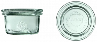 Mini słoik MINI-STURZ z pokrywką 50 ml op. 12 szt. / WECK