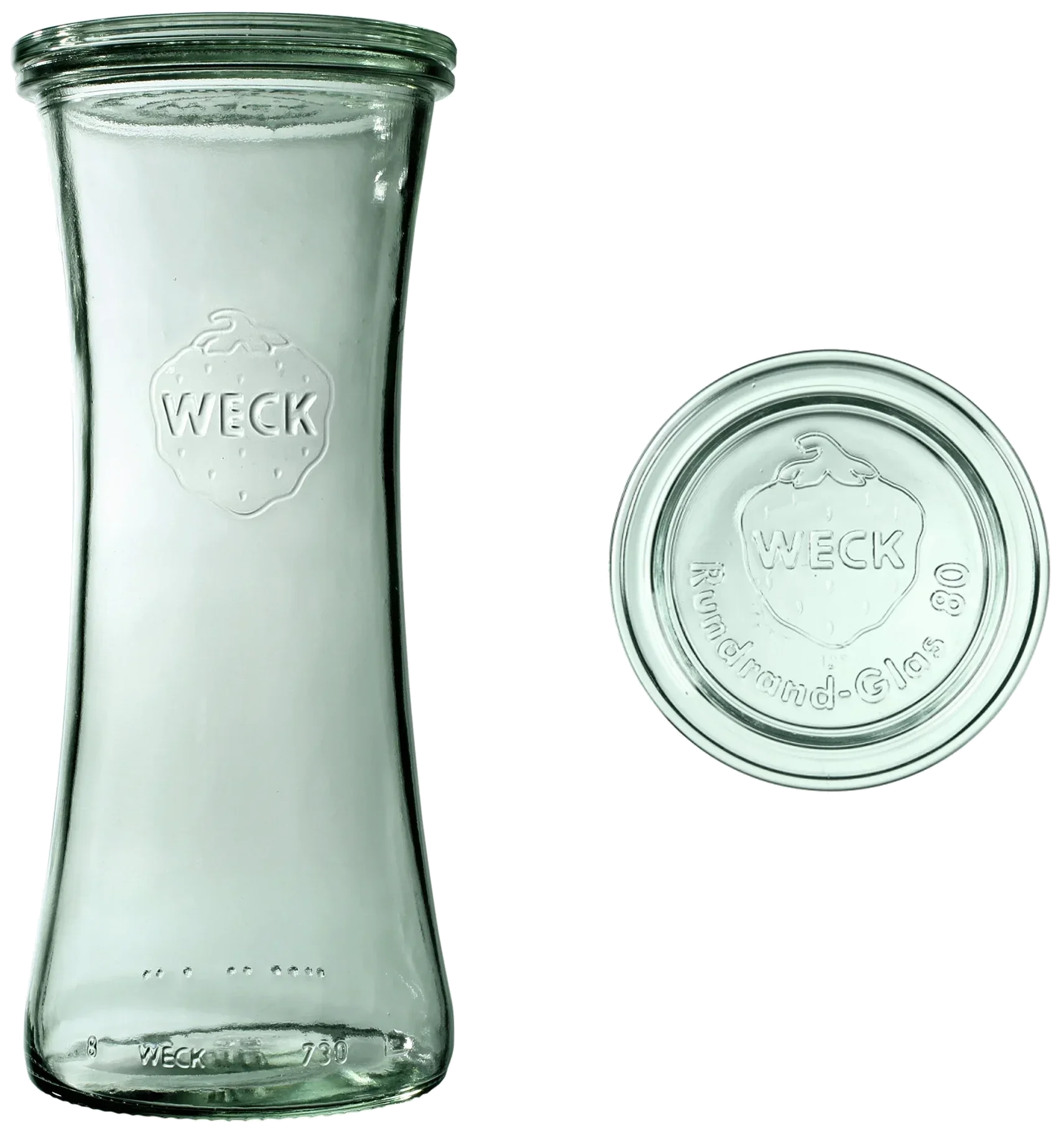 Sklenice na zavařování DELI s víkem 700 ml bal. 6 ks / WECK