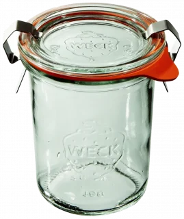 Mini słoik MINI-STURZ z pokrywką, uszczelką i 2 zapinkami 160 ml op. 12 szt. / WECK