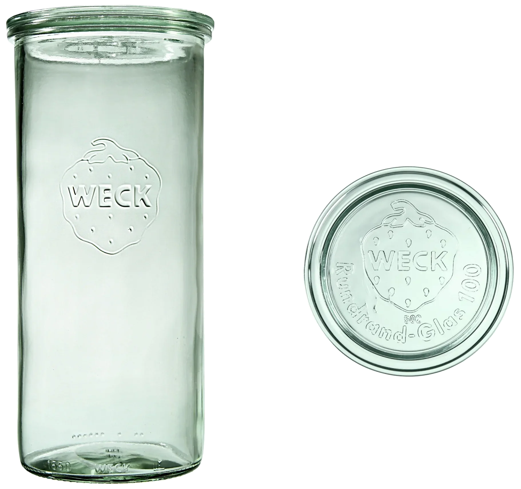 Sklenice na zavařování STURZ s víkem 1500 ml bal. 6 ks / WECK
