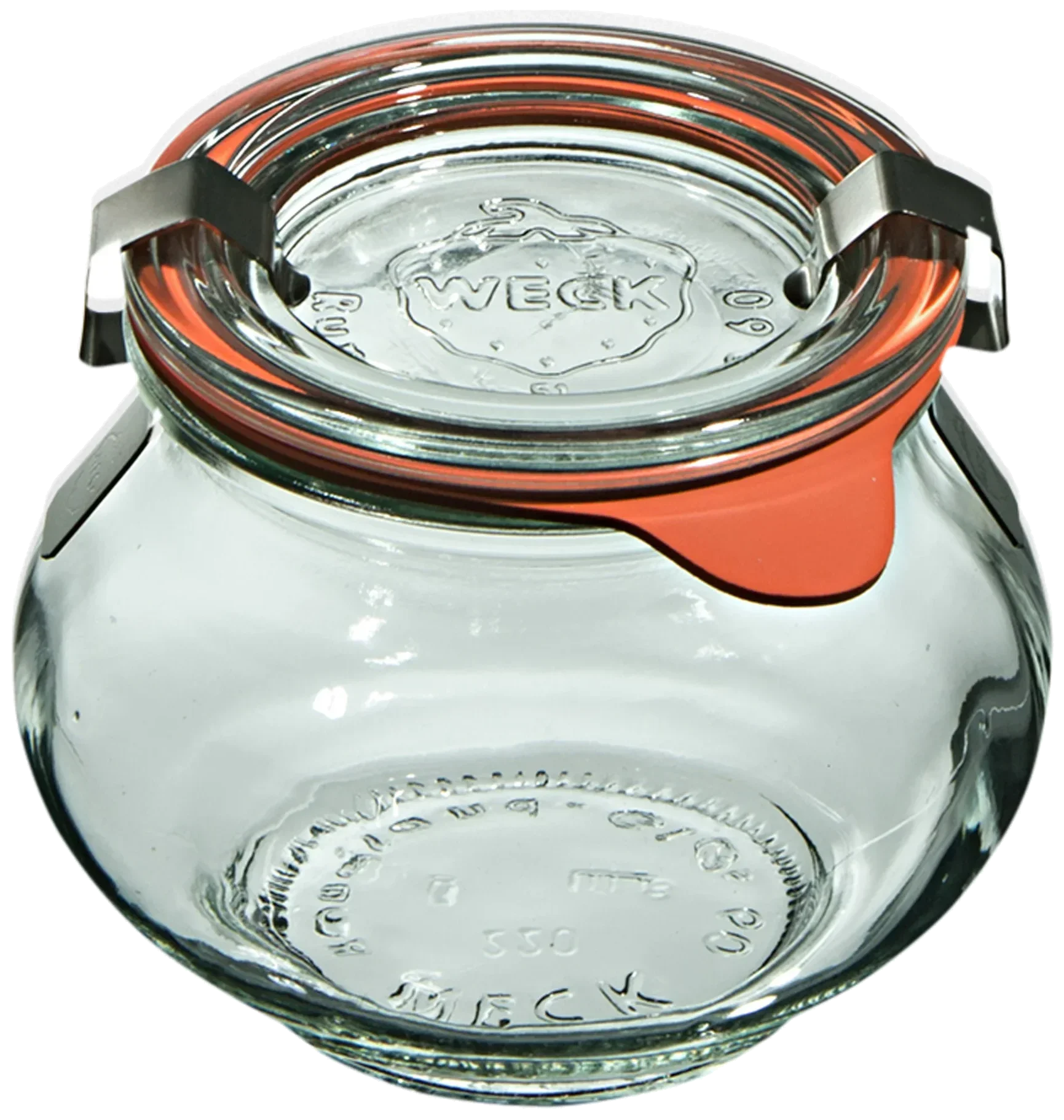 Sklenice na zavařování SCHMUCK s víkem, těsněním a 2 sponami 220 ml bal. 12 ks / WECK